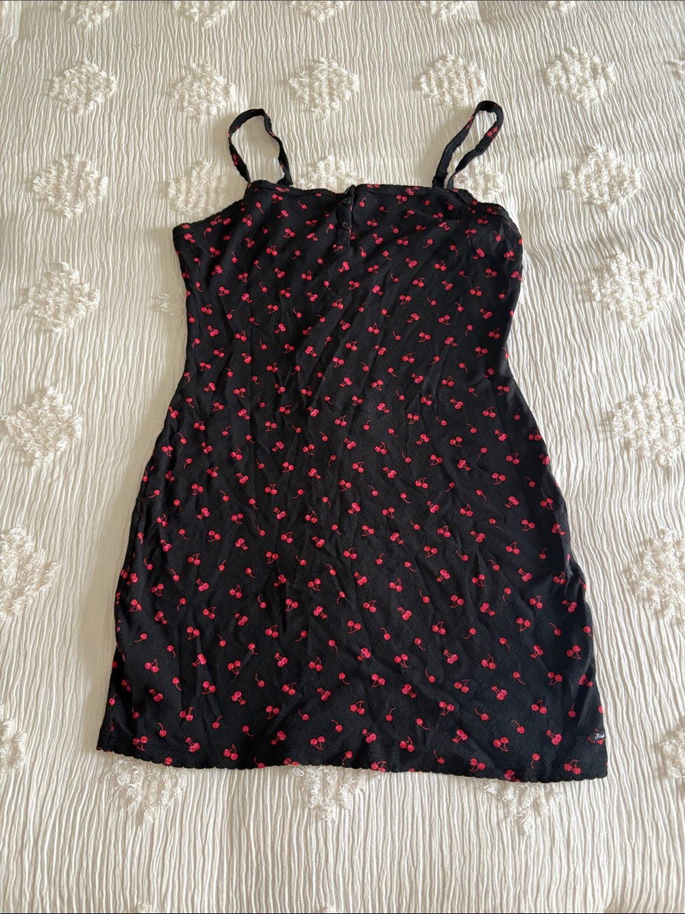 Victoria's Secret PINK Black Top with Red Accent NEVER WORN